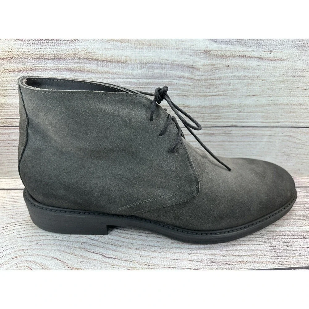 To Boot New York Adam Derrick Men's Gray Suede Chukka Boots Size 11 *NEVER WORN*